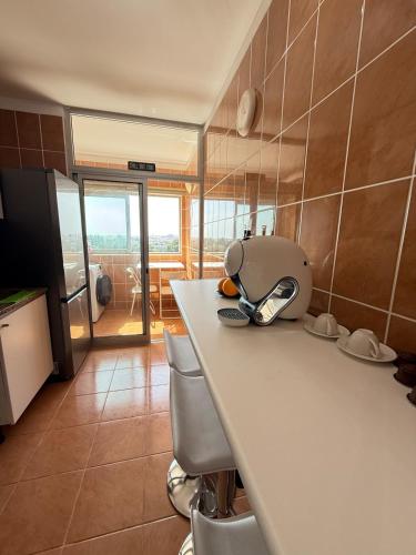 Dapur atau dapur kecil di Cc Rooms Porto Quarto