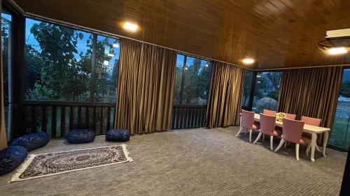 Posezení v ubytování Mountain view in Gabala