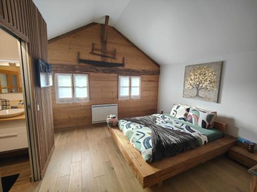 Χώρος καθιστικού στο Jolie duplex T2 avec terrasse