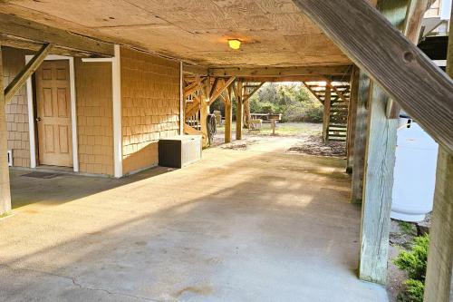an outside view of a house with a porch and a porch at Idle Minds 84 in Salvo