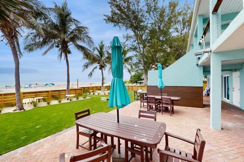 En balkon eller terrasse på Bungalow Beach Place 5