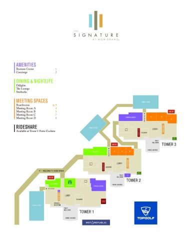 a schematic diagram of the healthcare system at Mgm 1 Bedroom Balcony And Or Studio Luxury Suites in Las Vegas