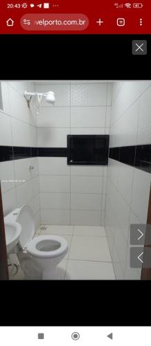 Ένα μπάνιο στο Casa Auto Xurupita