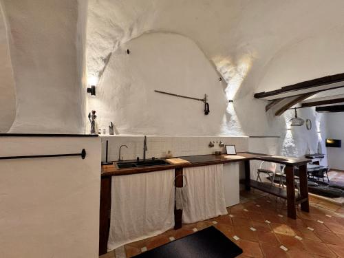 Kuchyň nebo kuchyňský kout v ubytování La Casa del Chiarore