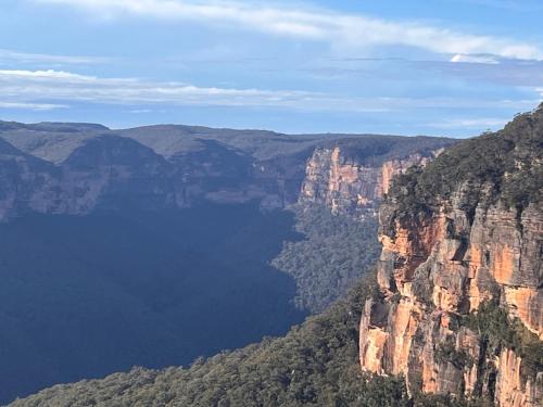 a view of the grand canyon from the sky at Serenity in Lithgow