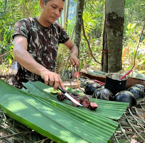 Επισκέπτες που μένουν στο Uirapuru Jungle Tour Sobrevivência na Selva
