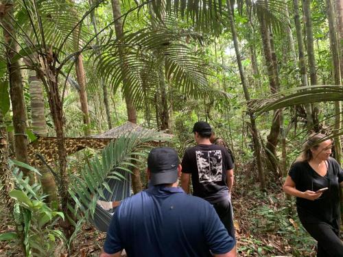 Επισκέπτες που μένουν στο Uirapuru Jungle Tour Sobrevivência na Selva