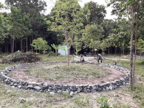 Κήπος έξω από το Chansor Homestay 3 By Siem Reap Homesteading
