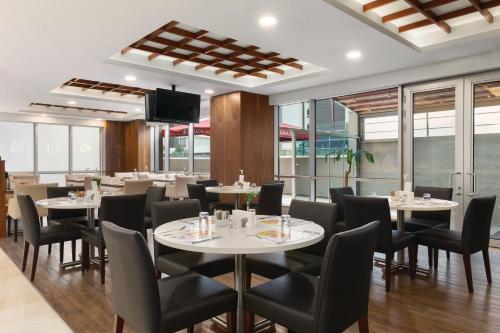 A restaurant or other place to eat at Ramada Encore Istanbul Kartal