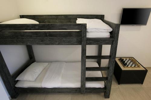 Postel nebo postele na pokoji v ubytování OK Divers Resort & Spa
