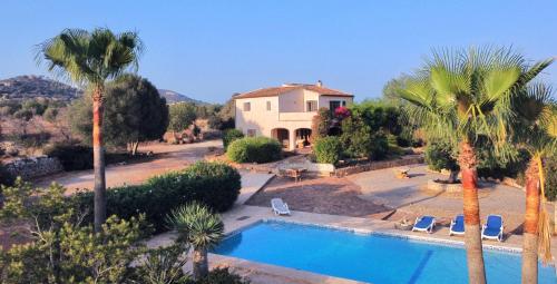 Traumhafte Finca - Es Camp Fora - nahe Santanyi mit Meerblick