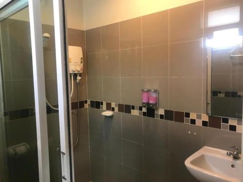 Koupelna v ubytování Hadthong Resort