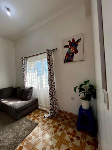 Zuri homes 1,2or 3 Bedrooms watamuにあるシーティングエリア