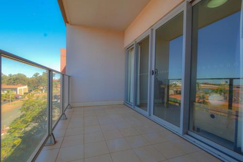 Un balcón o terraza en Edacious Edgar Modern 1x1