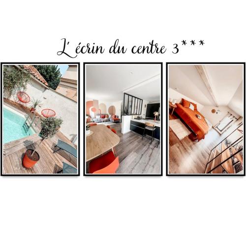 Duplex, hyper-central - piscine privée - garage