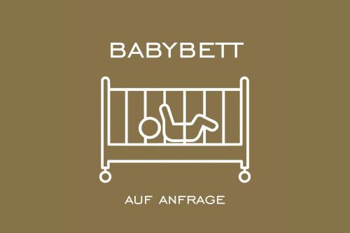 an icon of a baby crib with a stethoscope at Appartement Zimba Blick by A-Appartments in Bürserberg