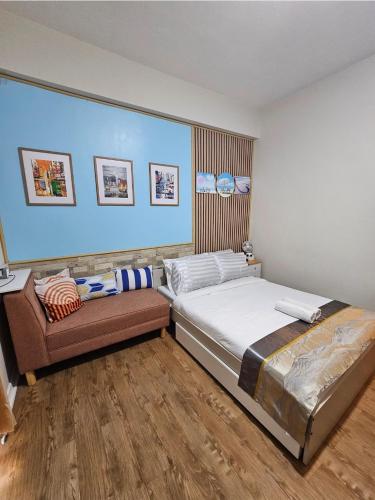 Postel nebo postele na pokoji v ubytování Amani Resort Vibe