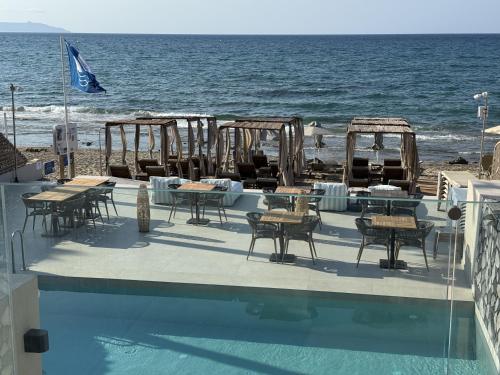 The Noverian Antama Organic Beach Resort Chania with Outdoor Heated Pool