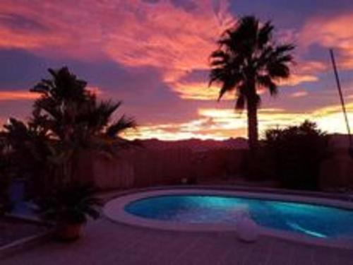 Villa in Mazarrón with Private Poolの敷地内または近くにあるプール