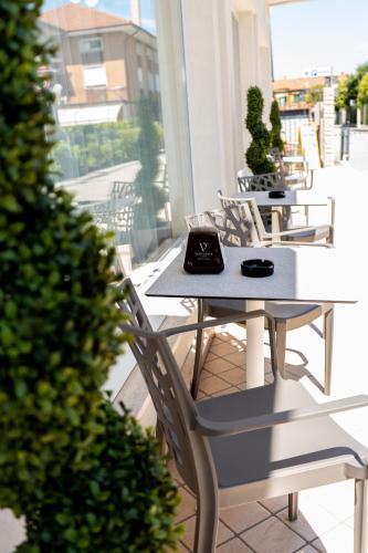 Balkón nebo terasa v ubytování Hotel Laura
