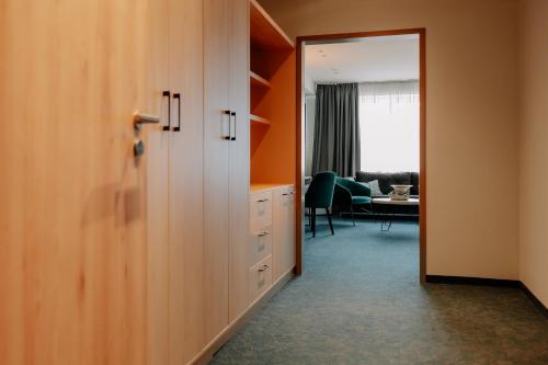 Ruang duduk di Stadthotel Borken by Hackmann