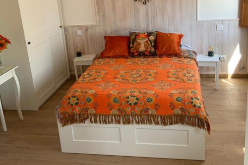 Ein Bett oder Betten in einem Zimmer der Unterkunft Quality Rustic Retreat in Tabernas Countryside