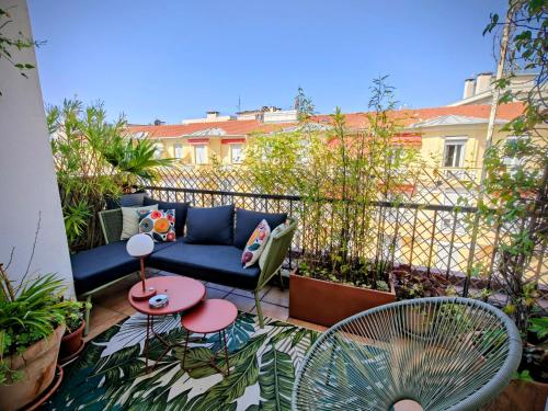 Cozy roof terrace near Promenade des Anglais - AC