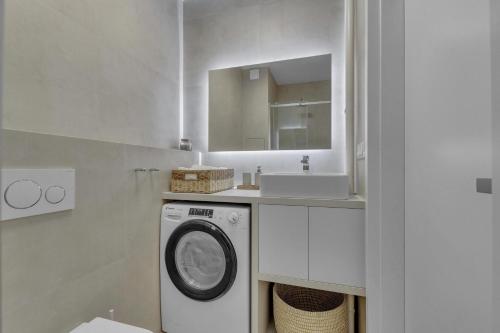 A bathroom at Dizajnové štúdio v centre mesta