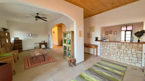 Biblioteca nel lodge