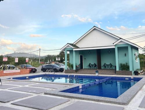 Πισίνα στο ή κοντά στο SYASYA D VILLAGE LEGACy