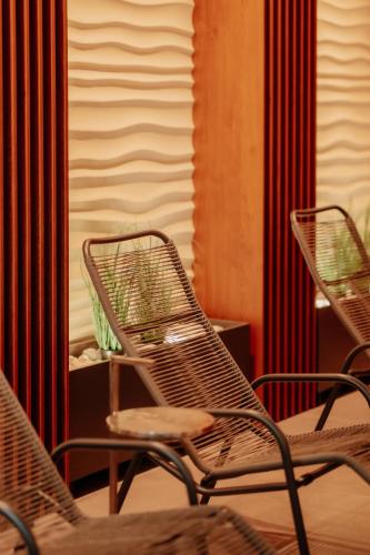 Ruang duduk di Stadthotel Borken by Hackmann