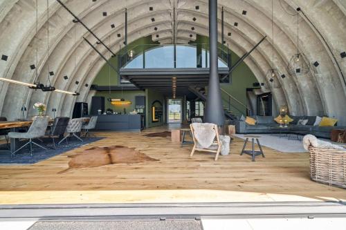 Χώρος καθιστικού στο Shelterloft-Airpark