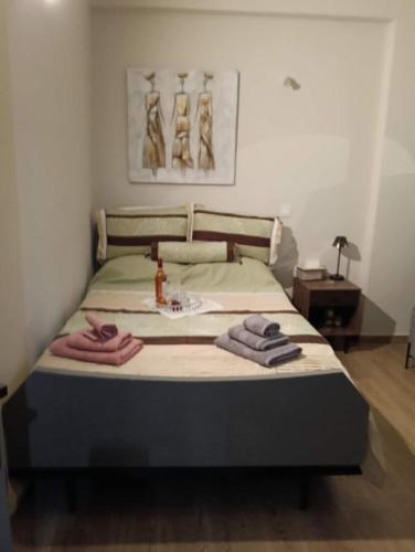 Ένα ή περισσότερα κρεβάτια σε δωμάτιο στο Apartment in the heart of the city