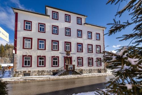 Budova, kde se hotel nachází