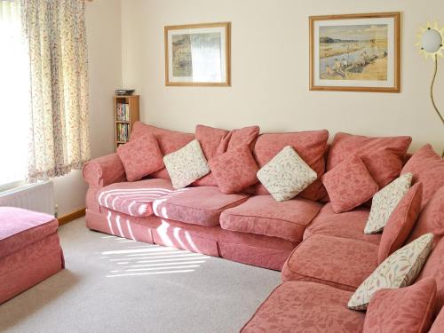 Χώρος καθιστικού στο Trelawn