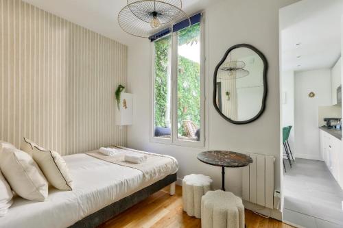 Sublime studio avec patio - Montorgueil