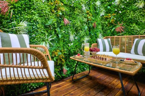 Sublime studio avec patio - Montorgueil