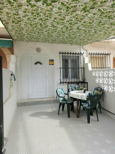 Bungalow Flamingo con terraza y playa