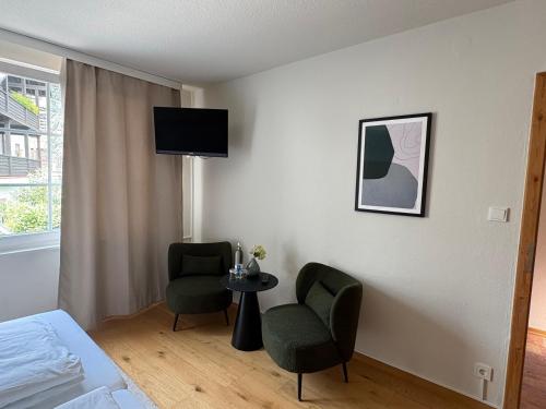 Μια τηλεόραση ή/και κέντρο ψυχαγωγίας στο MYA Weinland Hotel Kobern-Gondorf
