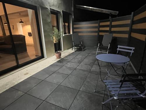 Balkón nebo terasa v ubytování Maison Gali