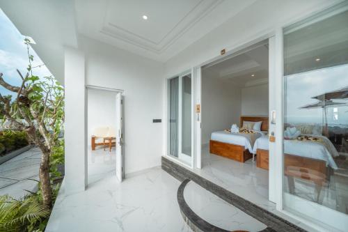Nyuh Gading HILLにあるベッド