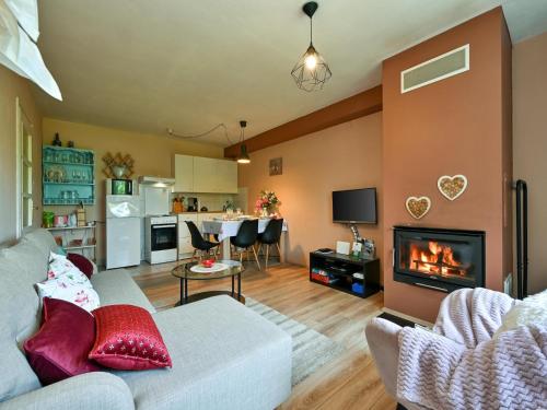 Dapur atau dapur kecil di Charming Stay in Sveti Križ