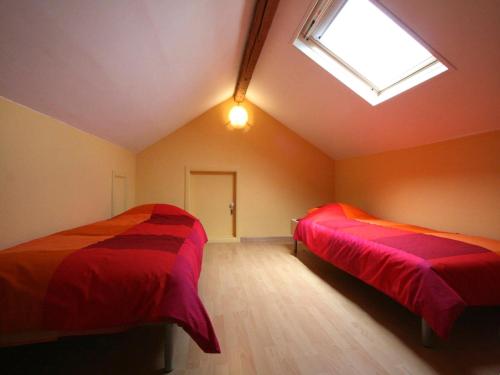 Ένα ή περισσότερα κρεβάτια σε δωμάτιο στο Apartment in Ondenval near Malmedy