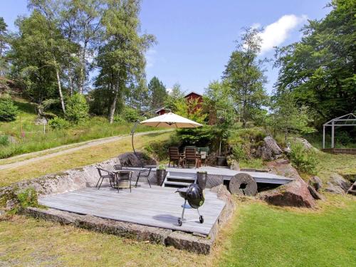 Zahrada ubytování 8 person holiday home in Kvås