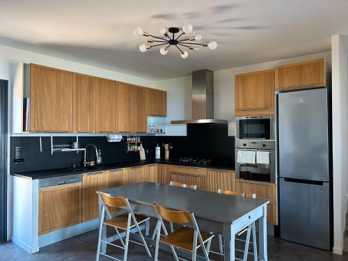 Kuchyň nebo kuchyňský kout v ubytování Villa Stella Di Mare