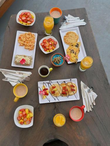 Mad på vandrehjemmet eller i nærheden