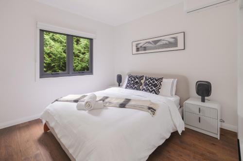 Wayside Zenhill Retreat Bowral Event & Farmにあるベッド