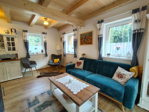 Ruang duduk di Holiday Home Adélka by Interhome