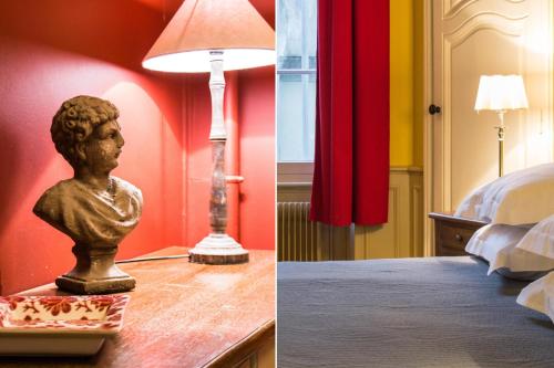 Postel nebo postele na pokoji v ubytování Appartement Le Buffon