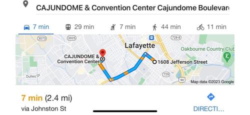 ラファイエットにあるPrivate 1BR Suite Walk to Downtown Lafayetteのギャラリーの写真